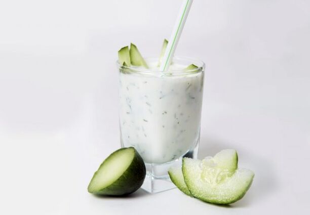 Gurka-kefir diet