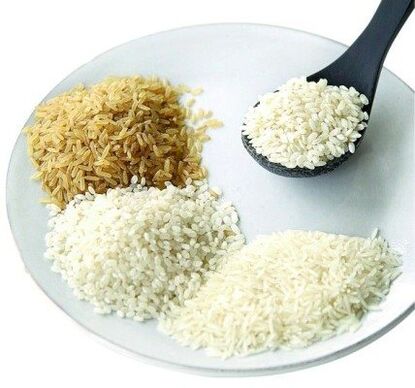 mat med ris för viktminskning per vecka med 5 kg