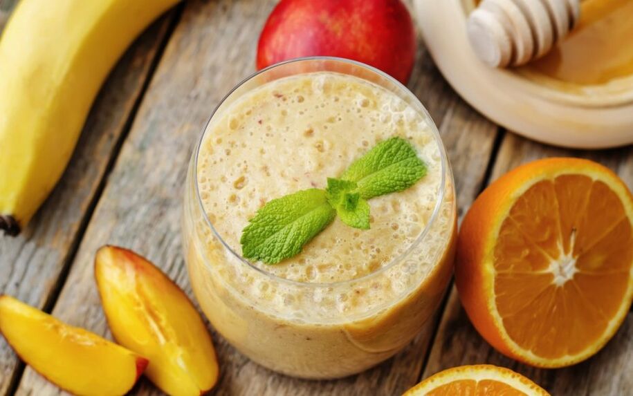 frukt smoothie för viktminskning