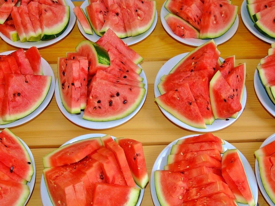 hur mycket vattenmelon man ska använda för viktminskning