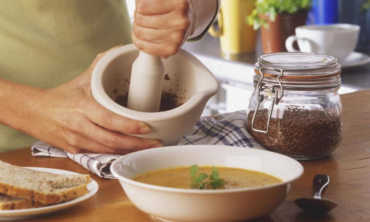 Tillsätt linfrö till soppan för bra tarmfunktion