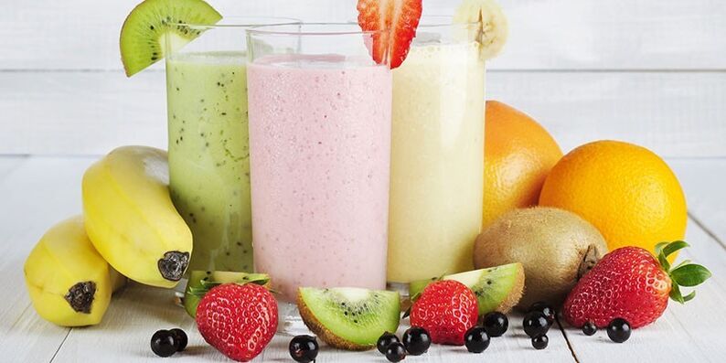 fruktsmoothies för viktminskning