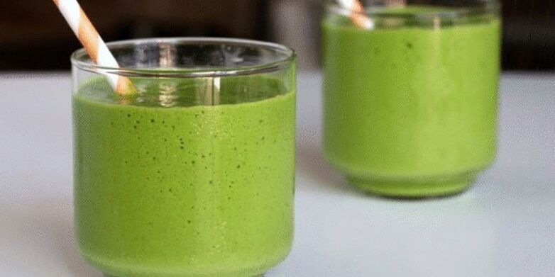 grön smoothie för viktminskning