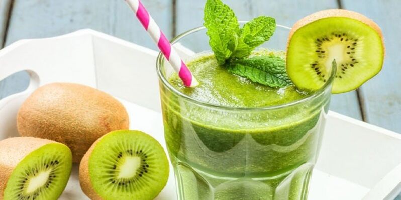 kiwi smoothie för viktminskning