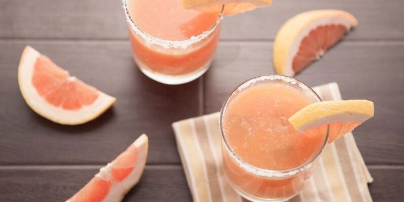 vattenmelon grapefrukt smoothie för viktminskning