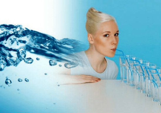 dricksvatten för viktminskning